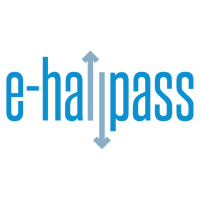 E-hall pass logo