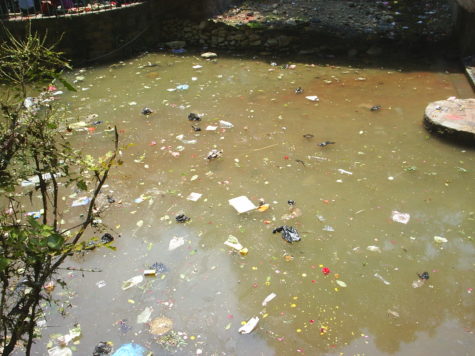 Polluted Water at Dakshinkali by ankraut is licensed under CC BY-NC-SA 2.0.